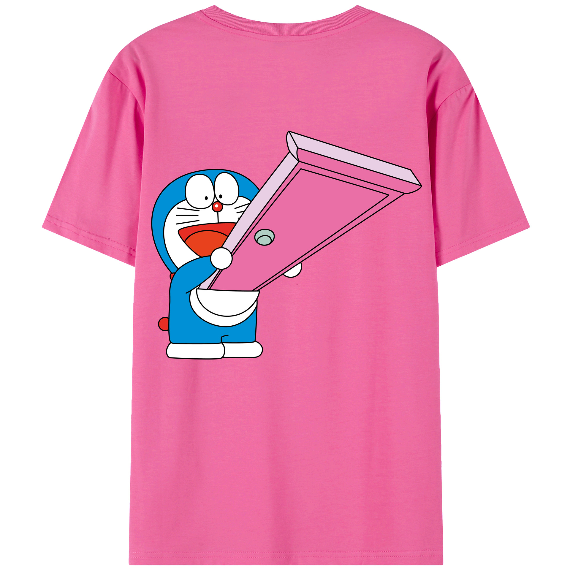 （画像用） ドラえもん Doraemon レディース半袖Tシャツ(バックプリント)